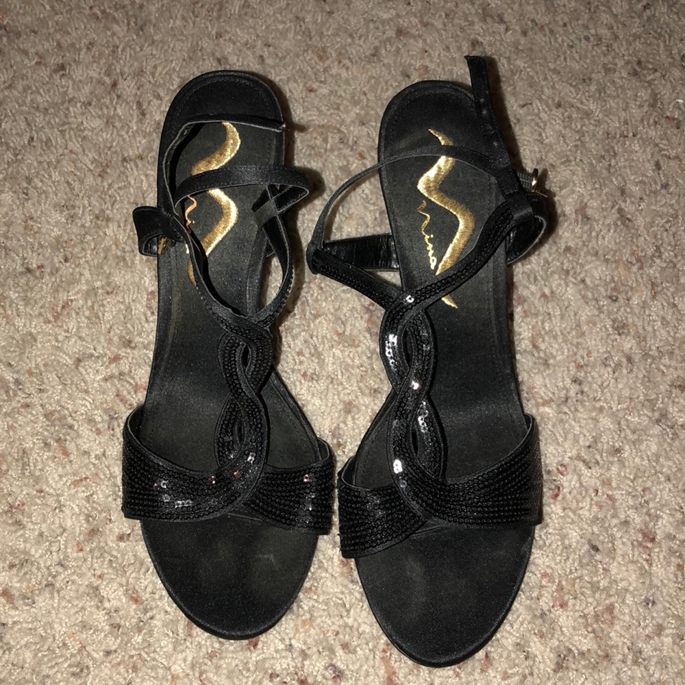 Nina sequin heels